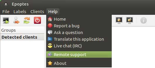 Remote Support - Epoptes