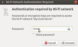 Connect Wi-fi - Wi-fi Authentication